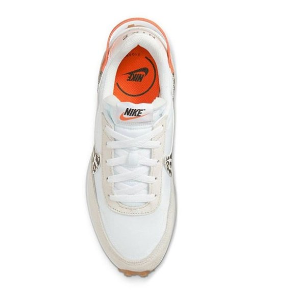 Nike Waffle Debut RETRO 1972 OFF-WHITE/LEOPARD Women's Athletic Running Shoes - Picture 5 of 6